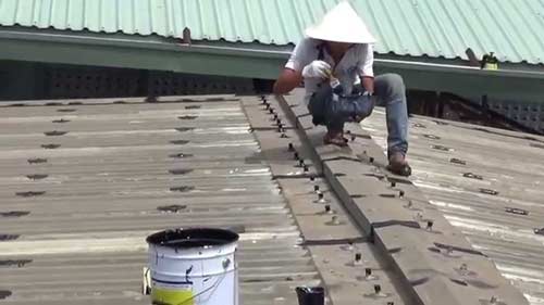 chống thấm dột mái tôn nhà xưởng