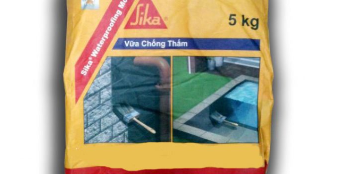 Vữa xi măng chống thấm Sika Waterproofing Mortar