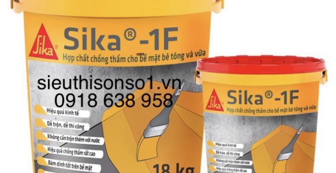 Hưỡng dẫn thi công hợp chất chống thấm SIKA®-1F