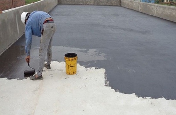 Hướng dẫn chống thấm sân thượng bằng nhựa đường lỏng