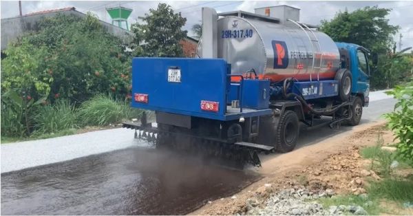 Nhựa đường Petrolimex còn được ứng dụng trong chống thấm dân dụng và công nghiệp