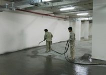 Thi công chống thấm tầng hầm bằng nhựa đường lỏng